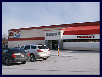 Pictured is The Noland Road Street Price Chopper with AuBurn Pharmacy