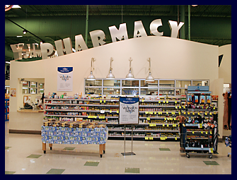 Pictured is the AuBurn Pharmacy inside of Price Chopper in Independence, Missouri, on Noland Road Street